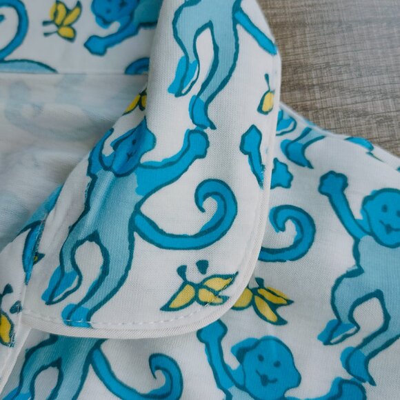 Roller Rabbit Lovely Monkey Pajamas Set - Picture 6 of 6